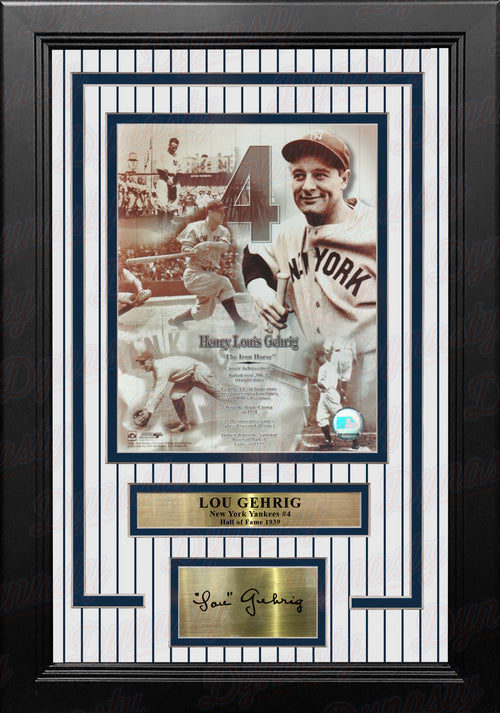IRON HORSE Lou Gehrig New York Yankees Baseball Limited -  Canada