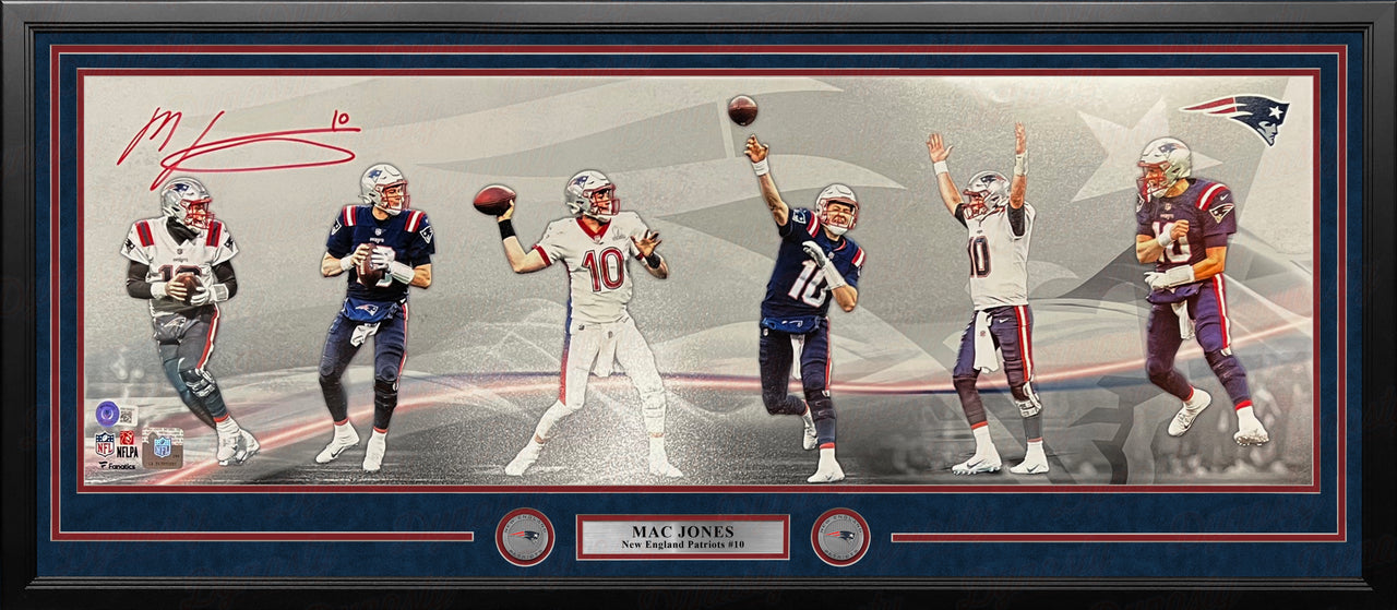 Tom Brady Signed Framed 16x20 New England Patriots Spotlight Photo Fanatics