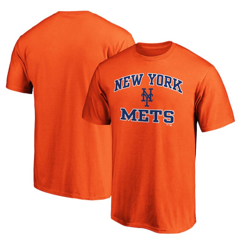 Men's New York Mets Mitchell & Ness Orange Cooperstown Collection Wild  Pitch Jersey T-Shirt