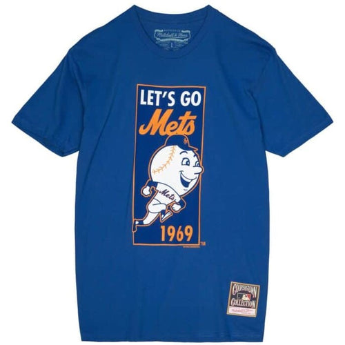 New York Mets Mitchell & Ness Orange Jumbotron T-Shirt - Dynasty
