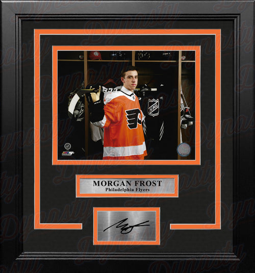 Carter Hart Autographed Philadelphia Flyers Framed Hockey Jersey - Dynasty  Sports & Framing