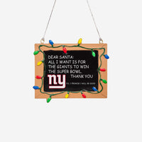 New York Giants NFL Home & Away Jersey Ornament 2 Pack Set - 6