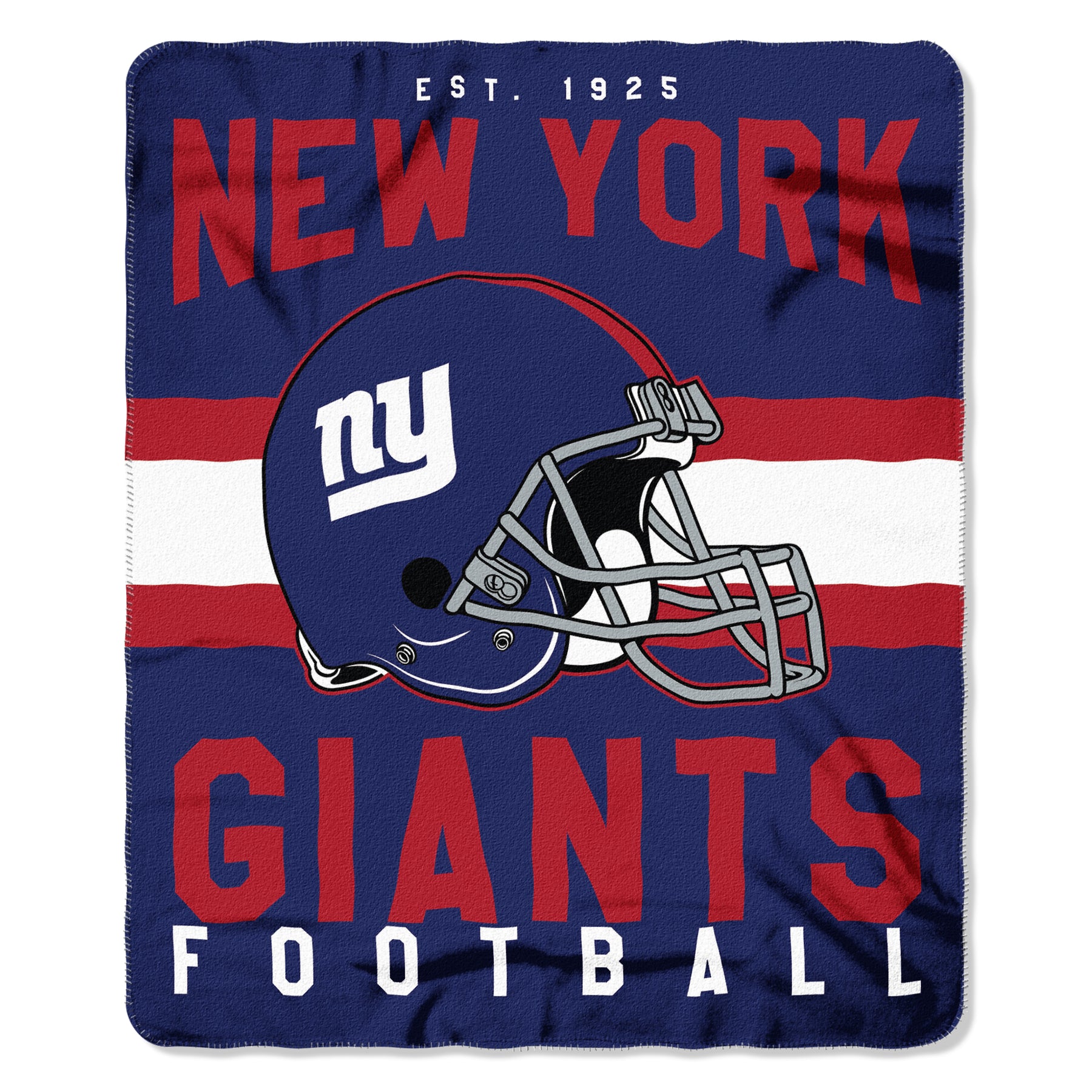 New York Giants NFL Football 50 X 60 Singular Fleece Blanket Dynasty Sports Framing