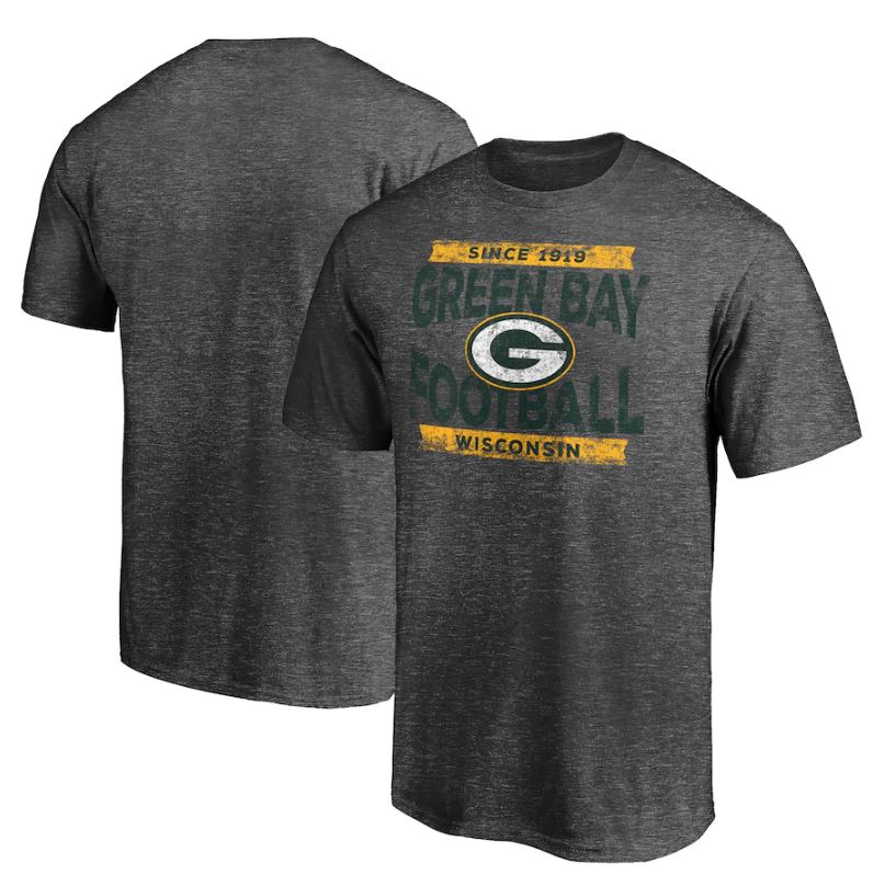 Green Bay Packers Mitchell & Ness Jumbotron Historic Logo T-Shirt - Green