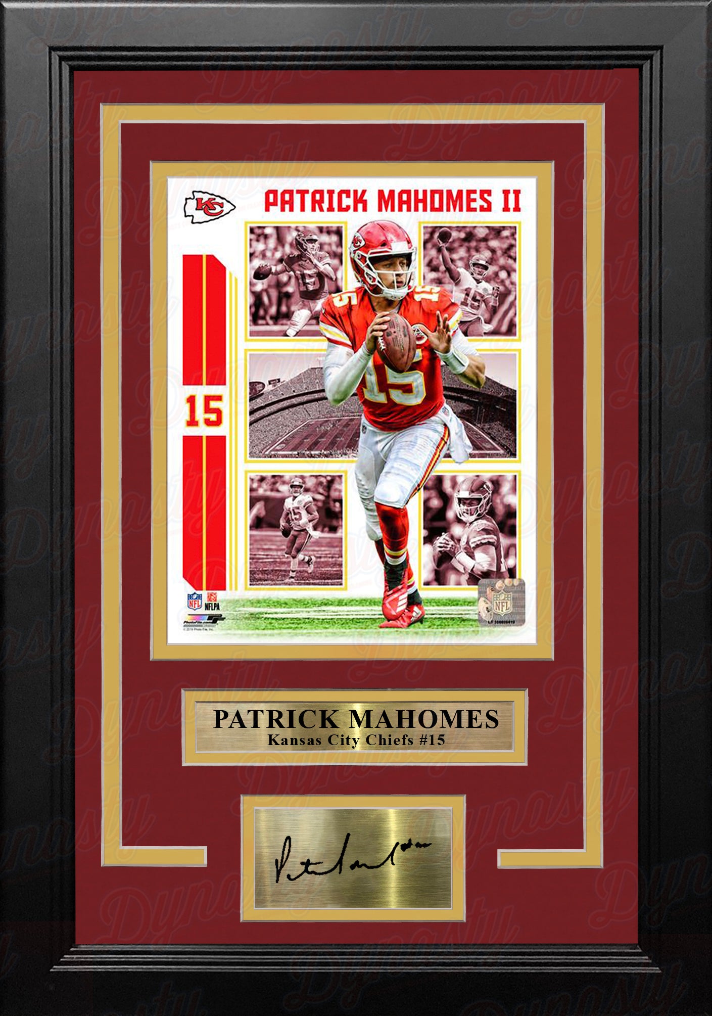 Patrick Mahomes, Kansas City Chiefs, Texas Tech, National Football League  by Thomas Pollart