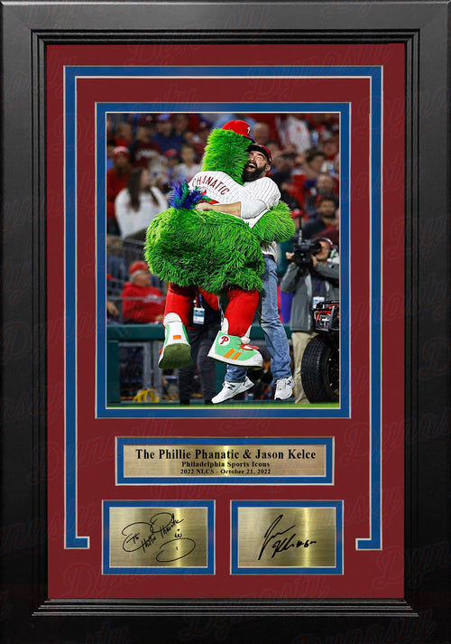 Philadelphia Phillies, Flyers & Eagles Multi Autographed Photo