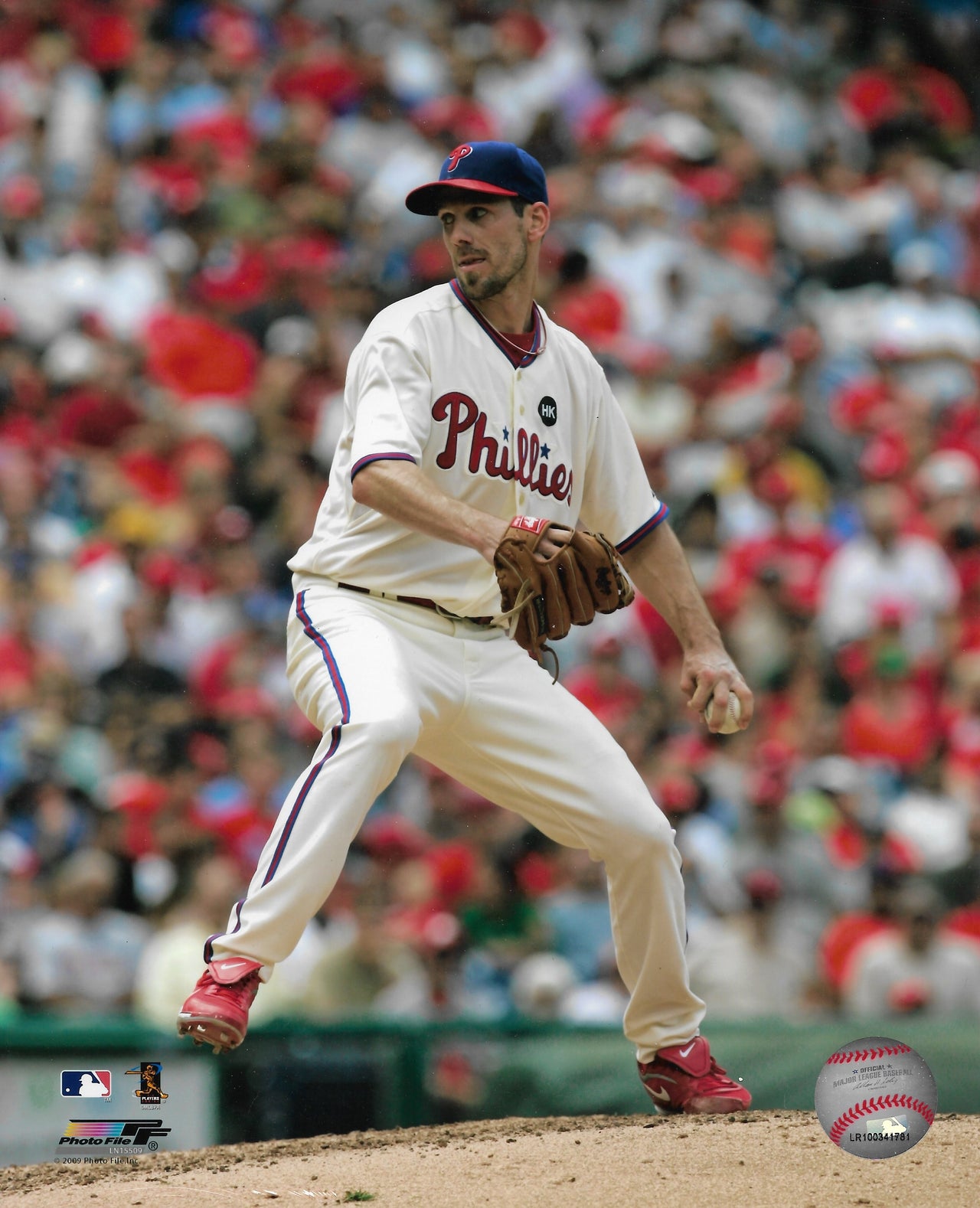 Brad Lidge 2008 Playoff Action Philadelphia Phillies 8 x 10 Baseball Photo