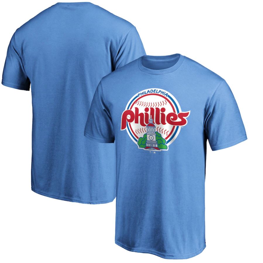 Mitchell and Ness Philadelphia Phillies Light Blue Veterans