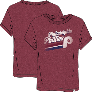 Powder Blue Phillies Tshirt with vintage patch – White Lotus