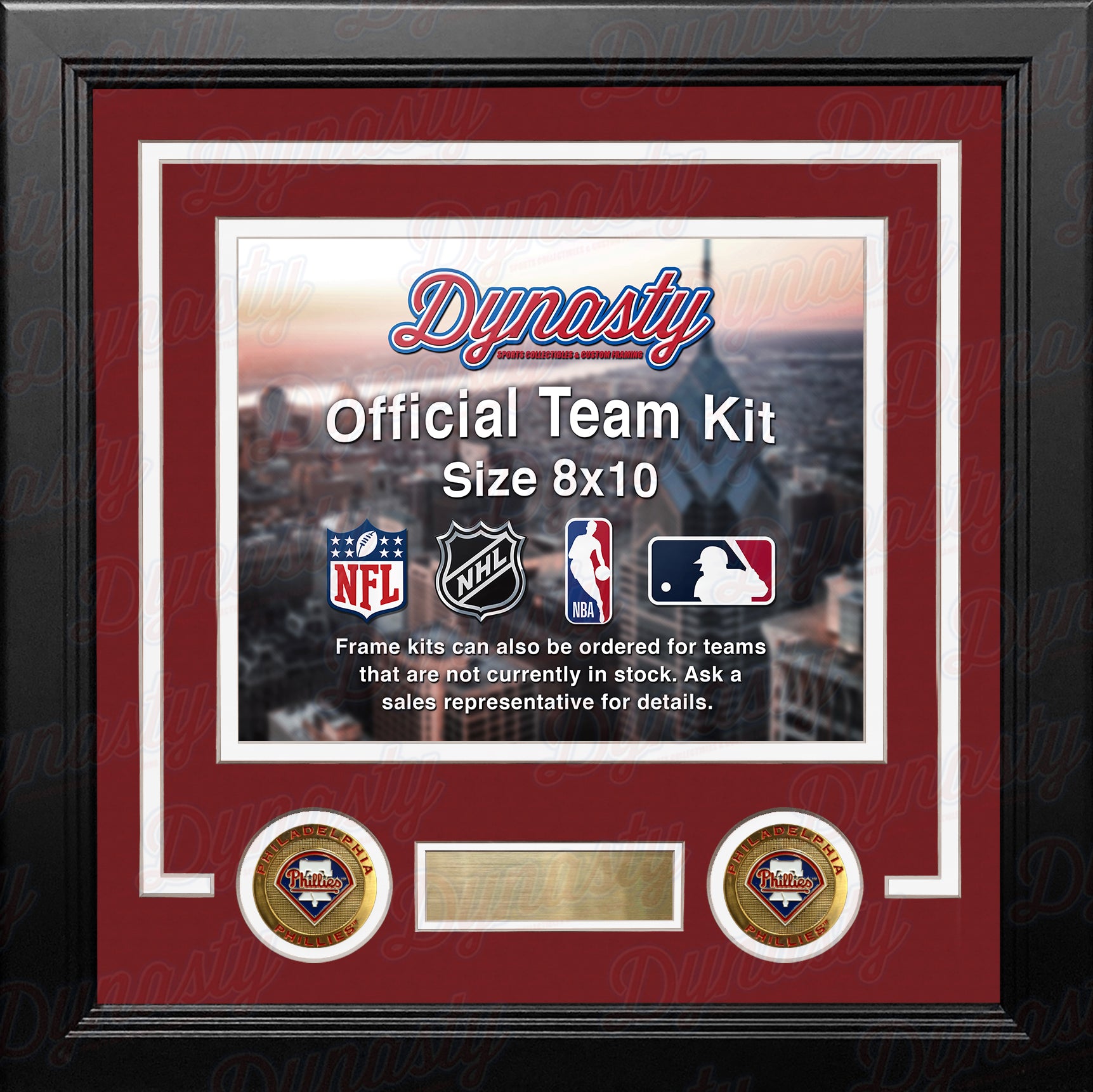 Lids Philadelphia Phillies 24.25 x 35.75 Framed Team Poster