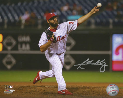 Scott Kingery Studio Pose Autographed Philadelphia Phillies