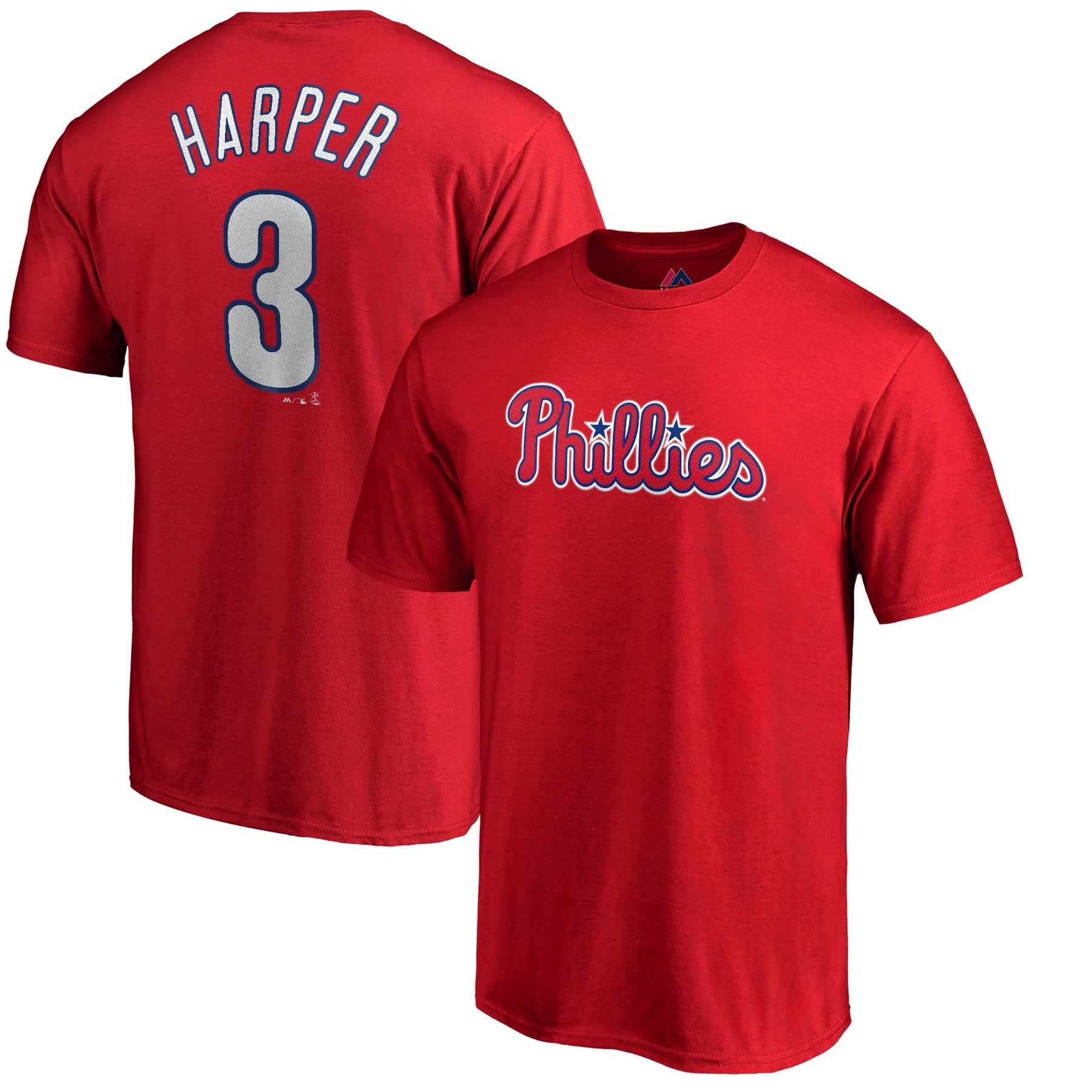 mlb name and number t shirts