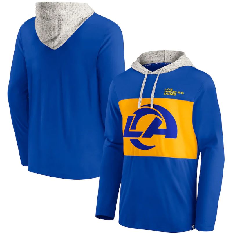 Mitchell & Ness Los Angeles Rams Head Coach Hoodie Royal/Yellow - Size S