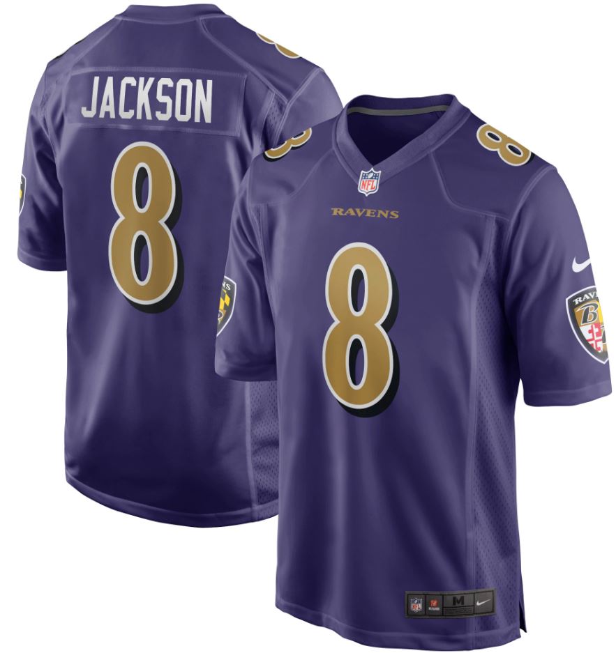 lamar jackson official jersey