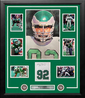 Reggie White in Action Green Bay Packers 8 x 10 Framed Football