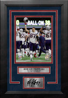 : Tampa Bay Buccaneers Tom Brady and Rob Gronkowski S.B. 55  Victory Celebration 8x10 Framed Photo Picture : Sports & Outdoors