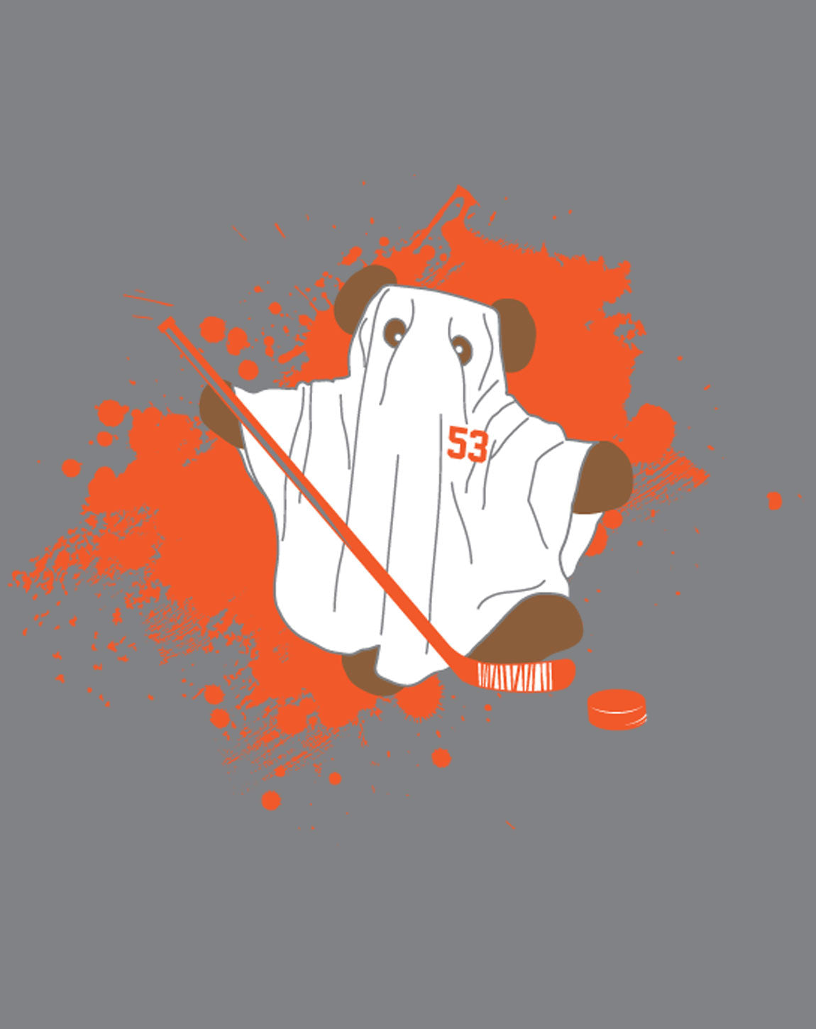 ghost bear flyers t shirt