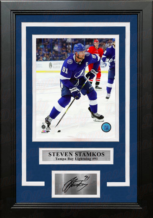 Steven Stamkos // Tampa Bay Lightning // Autographed Jersey Number Display  - Autograph Authentic - Touch of Modern