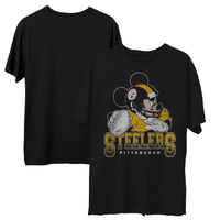 Buffalo Bills Mickey at Quarterback Disney Vintage Football T-Shirt