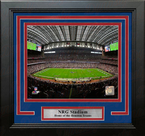 Houston texans reliant stadium ticket/photo display