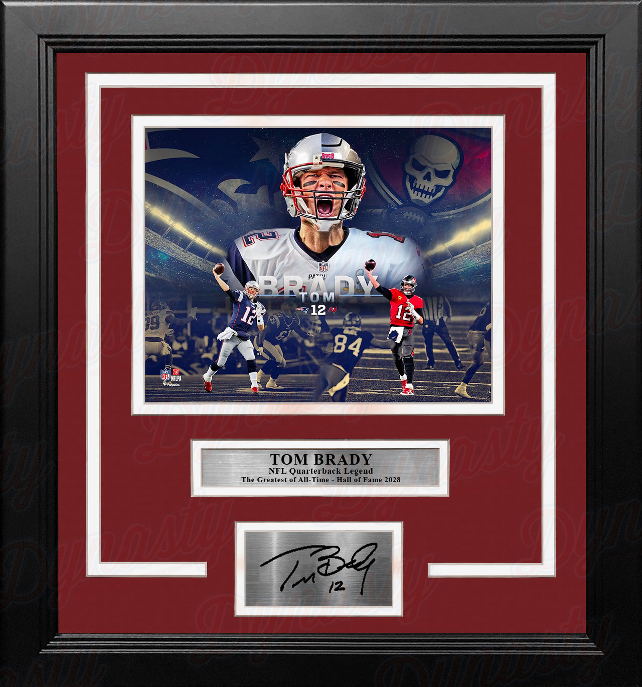 Tom Brady & Peyton Manning Signed Photo Custom Framed to 25x26 Fanatic –  Super Sports Center
