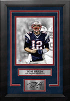 : Tom Brady & Rob Gronkowski New England Patriots 8 x 10 Framed  Football Photo with Engraved Autographs : Sports & Outdoors