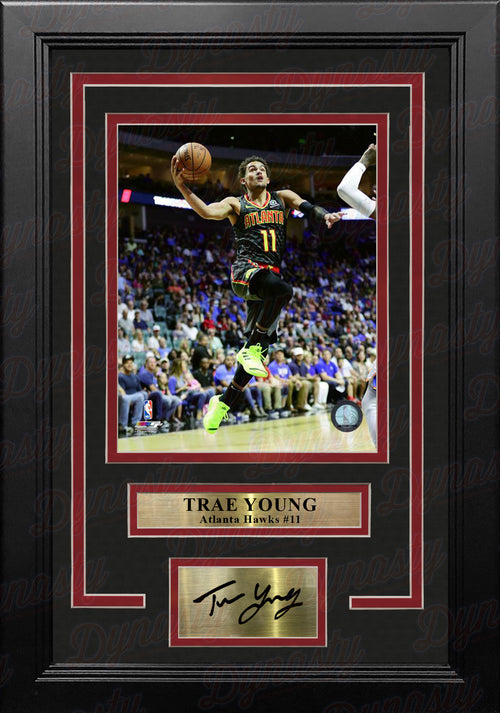 Bleachers Sports Music & Framing — Trae Young Signed Authentic Atlanta  Hawks Jersey and Inscription - Beckett COA - Custom Framed