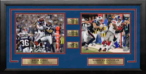  Eli Manning & David Tyree 2 8x10 Photo Package Of The Famous  Helmet Catch From Super Bowl 42 in 2008 : Collectibles & Fine Art