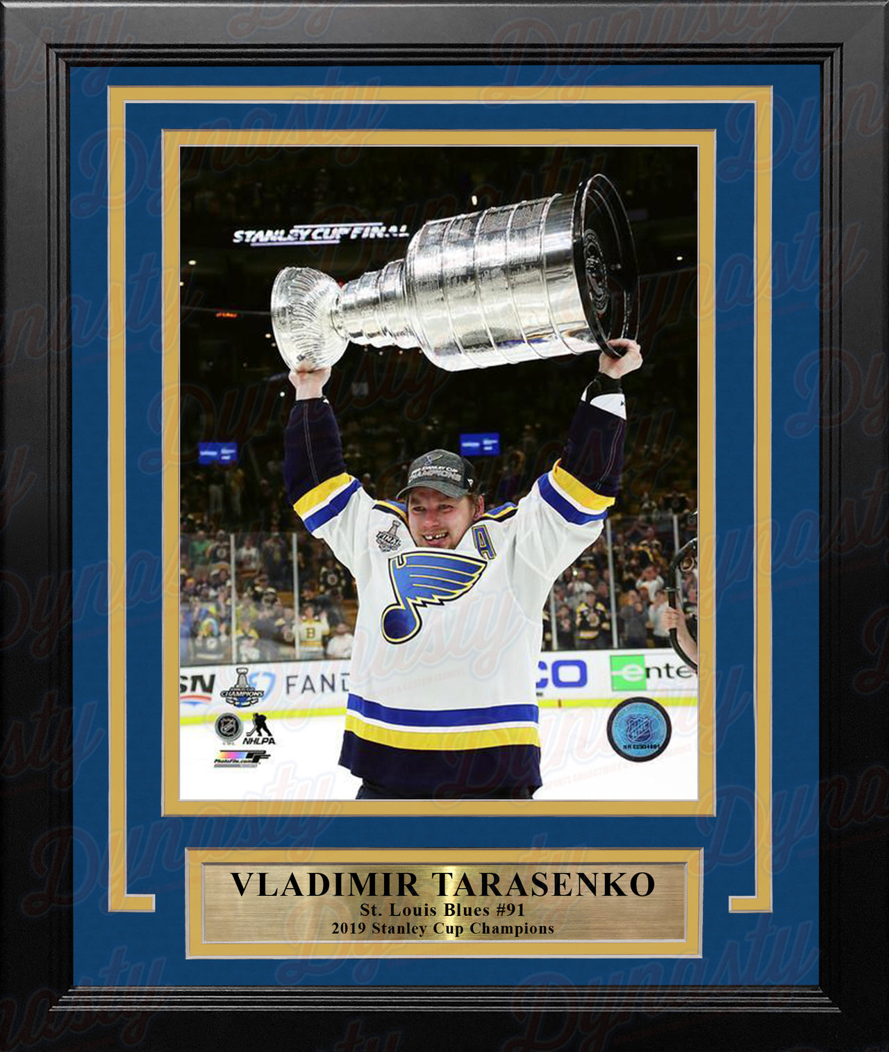 Vladimir Tarasenko St. Louis Blues 2022 Winter Classic Sublimated Plaque  with Game-Used Ice