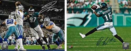 Avonte Maddox Interception v. Raiders Philadelphia Eagles Autographed 8 x  10 Framed Football Photo - Dynasty Sports & Framing