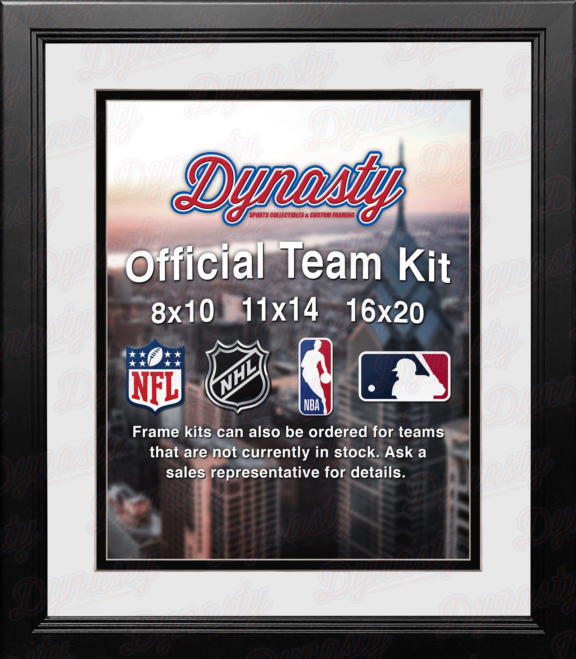 NBA Basketball Photo Picture Frame Kit - San Antonio Spurs (White Matting,  Black Trim) - Dynasty Sports & Framing