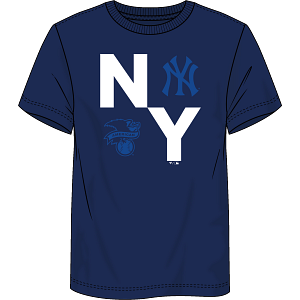 Derek Jeter New York Yankees Majestic Youth Name & Number T-Shirt