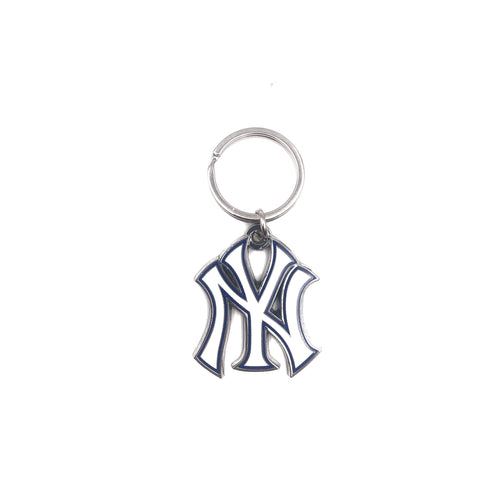 New** and Improved! New York Yankee Jersey Double Sided Keychain