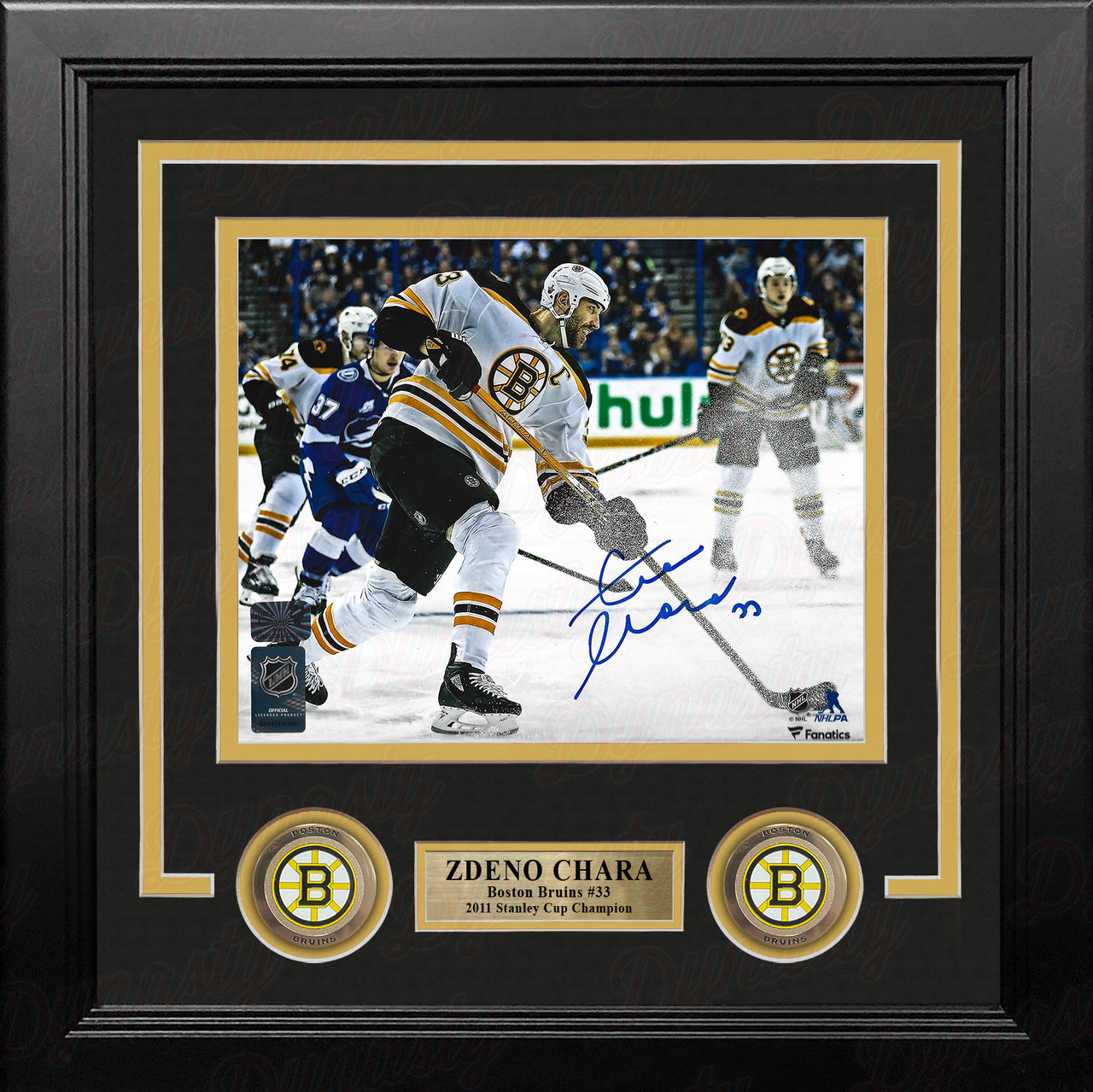 Brad Marchand 2011 Stanley Cup Boston Bruins Autographed Framed Hockey  Photo - 11x14 Framed Photo