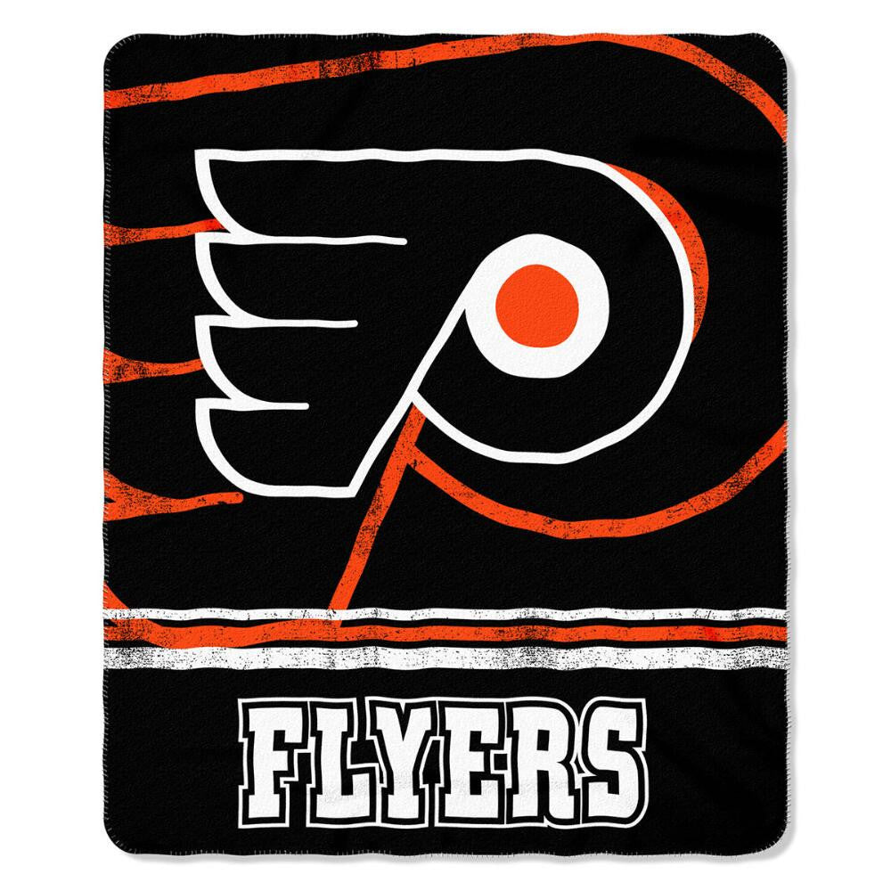 Philadelphia Flyers Nhl Hockey 50 X 60 Fade Away Fleece Blanket Dynasty Sports Framing