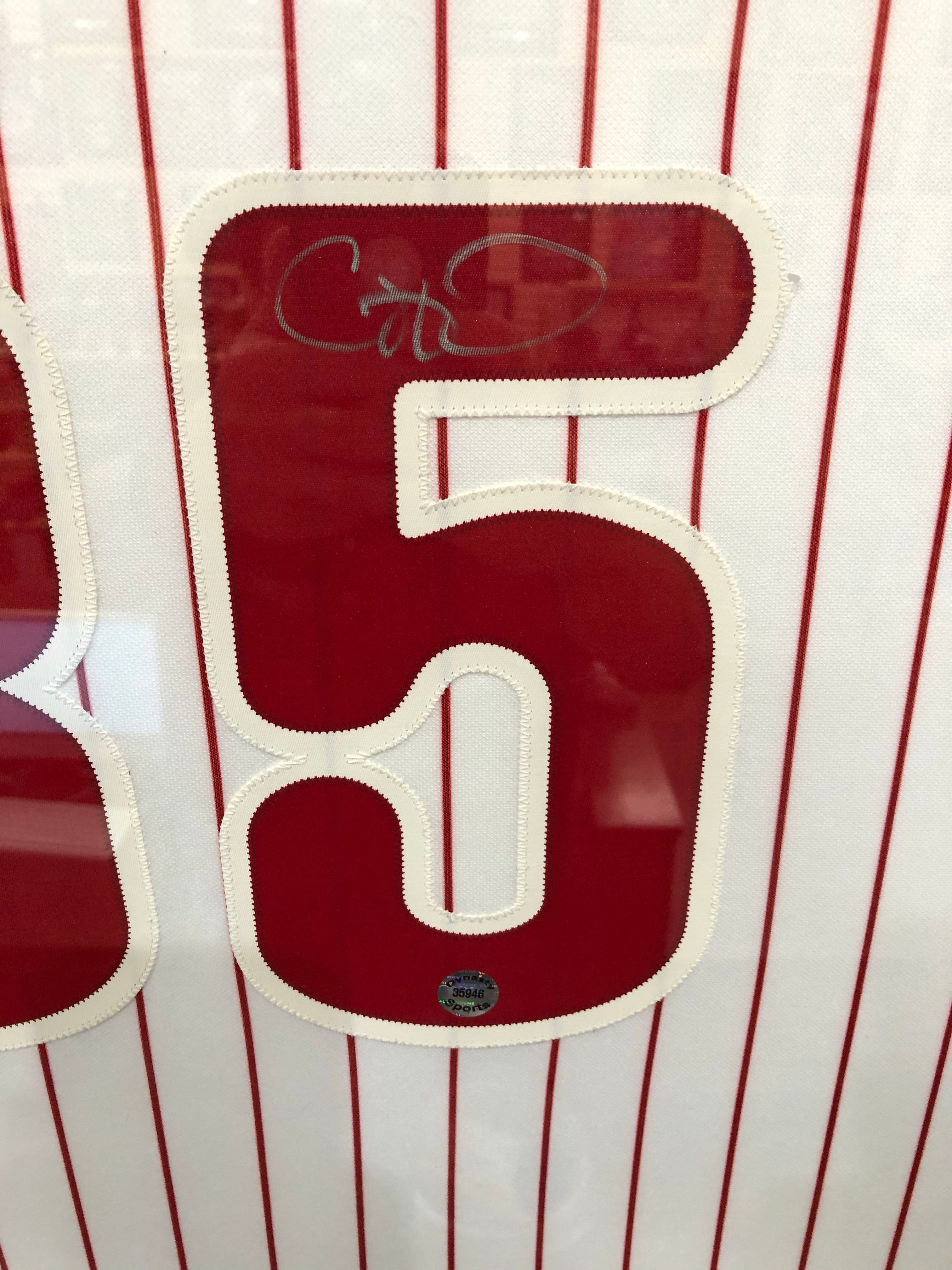 Cole Hamels Signed Texas Rangers Jersey W/PROOF, Picture of Cole Signing  For Us, PSA/DNA Authenticated, Texas Rangers, Philadelphia Phillies, World  Series Champ, All Star at 's Sports Collectibles Store