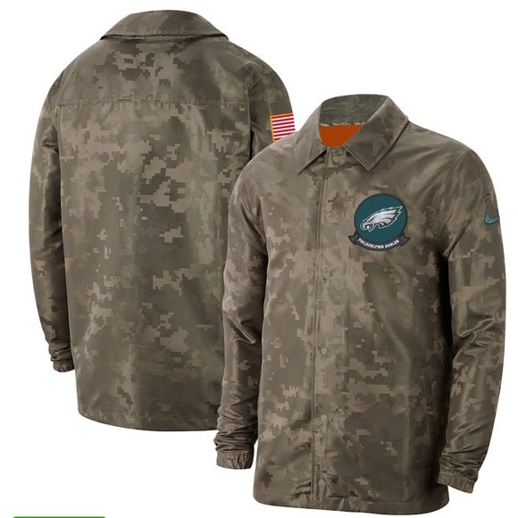 salute to service eagles jacket