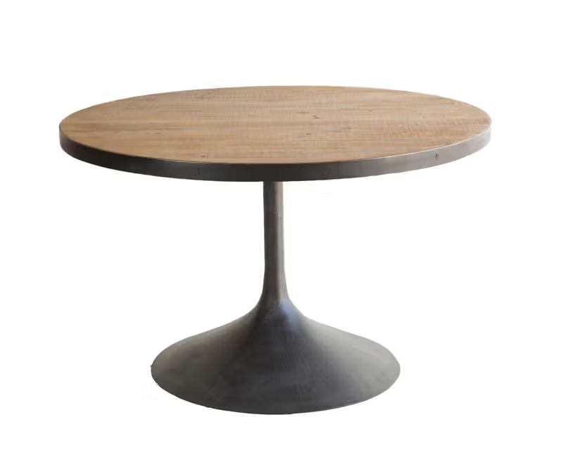 48" Miran Round Dining Table - Sara Sells - Nashville  - Round Wooden Dining Table