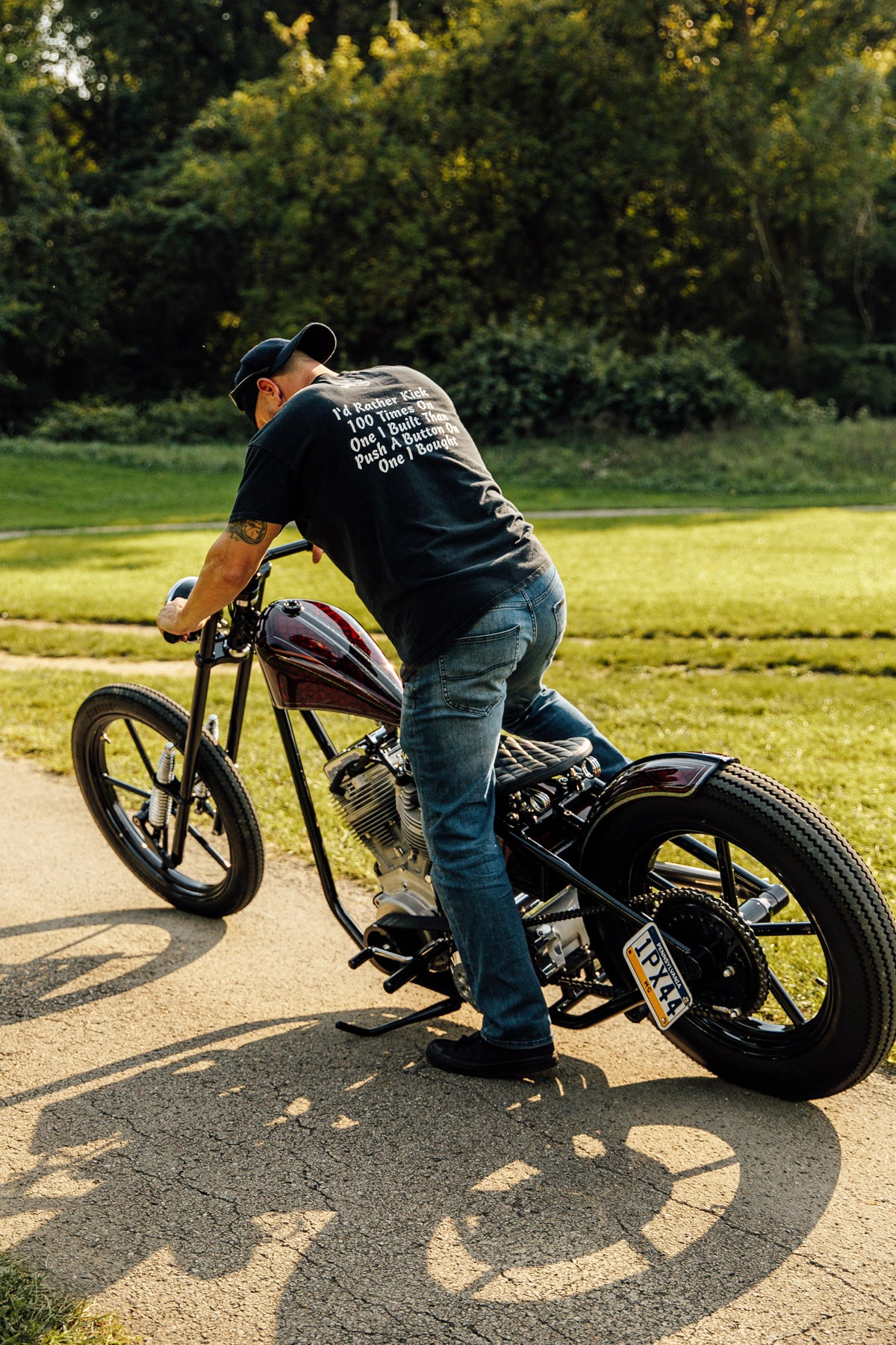 Glory Daze Motorcycle Show Pittsburgh Brian Deltorre S&S Panhead Chopper