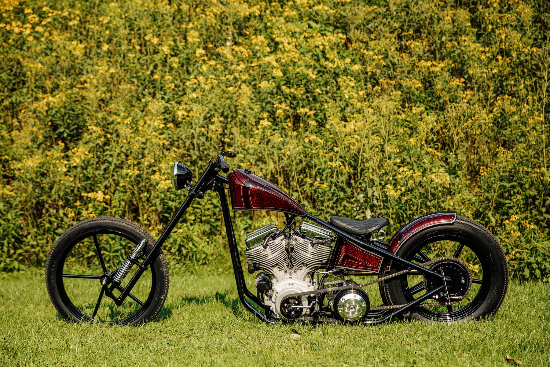 Glory Daze Motorcycle Show Pittsburgh Brian Deltorre S&S Panhead Chopper