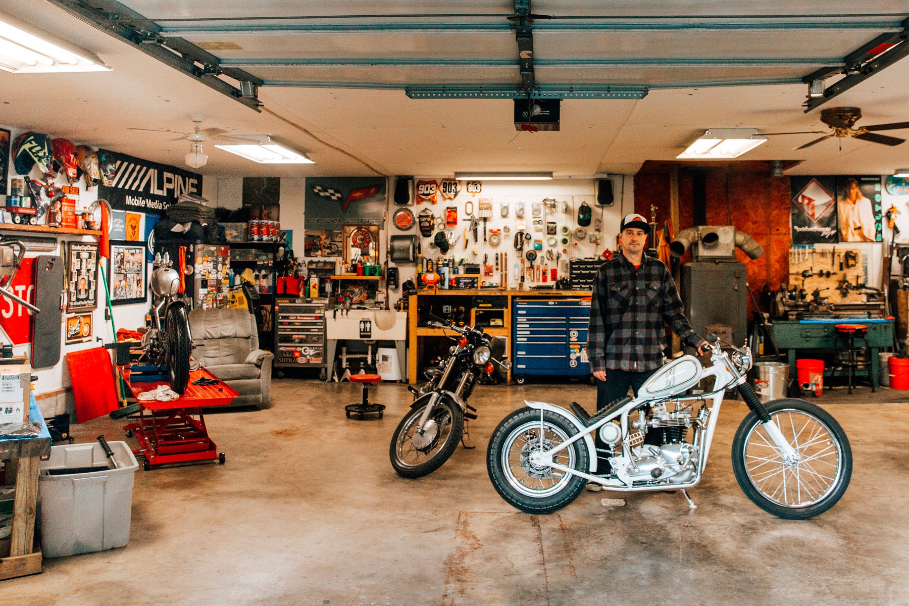 Glory Daze Motorcycle Show Pittsburgh Brian Petronchak Revelry Custom Cycles Triumph TR6 Chopper