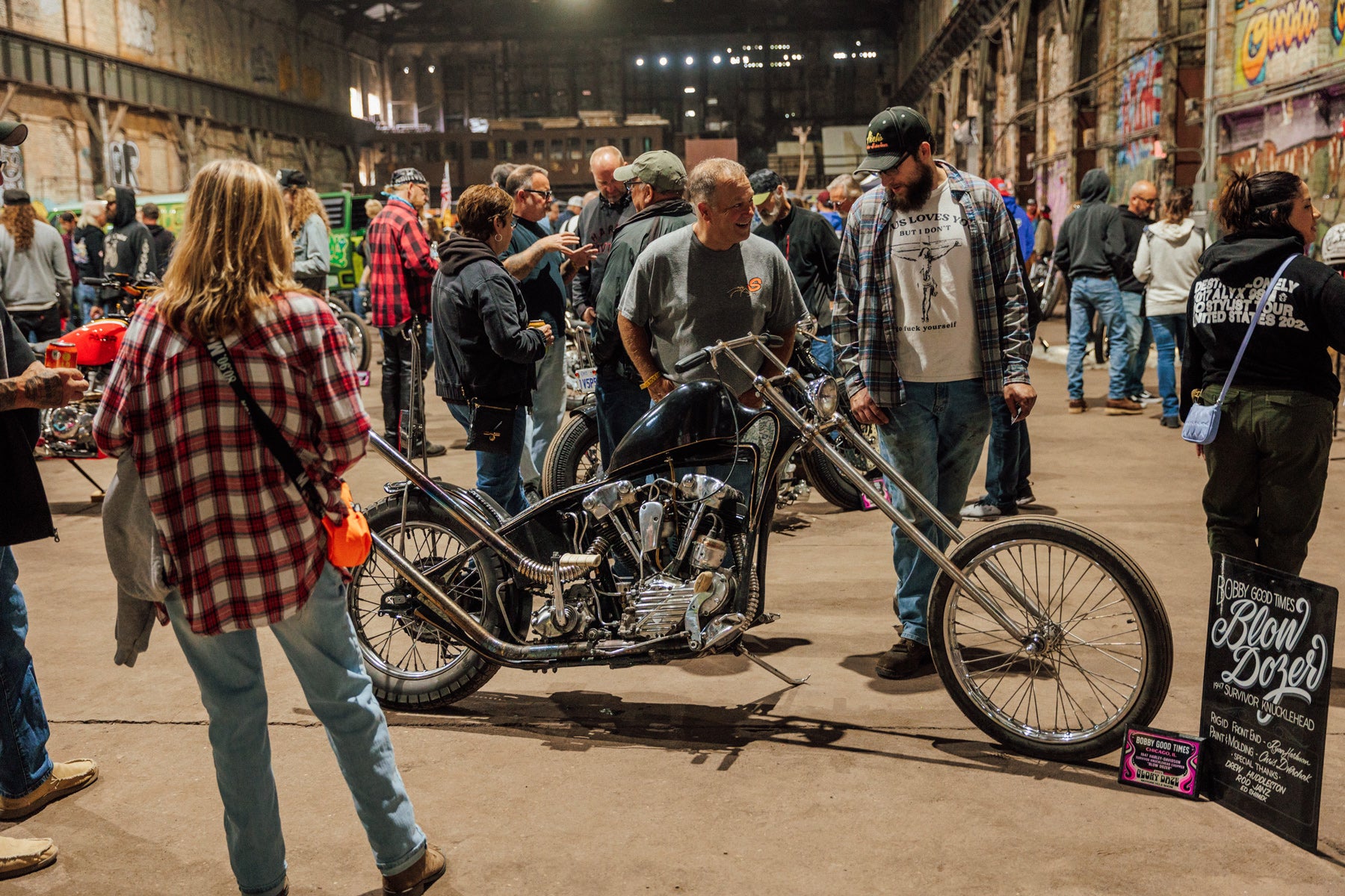 Glory Daze Vintage Custom Motorcycle Chopper Show Pittsburgh PA 2023