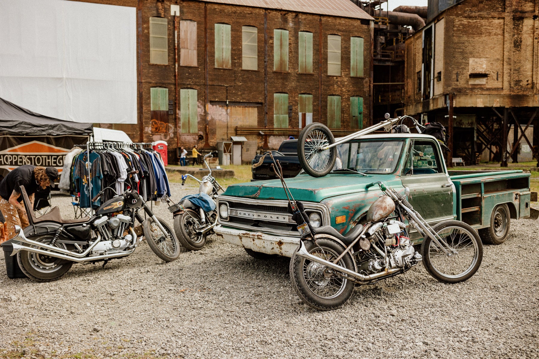 Glory Daze Vintage Custom Motorcycle Chopper Show Pittsburgh PA 2022