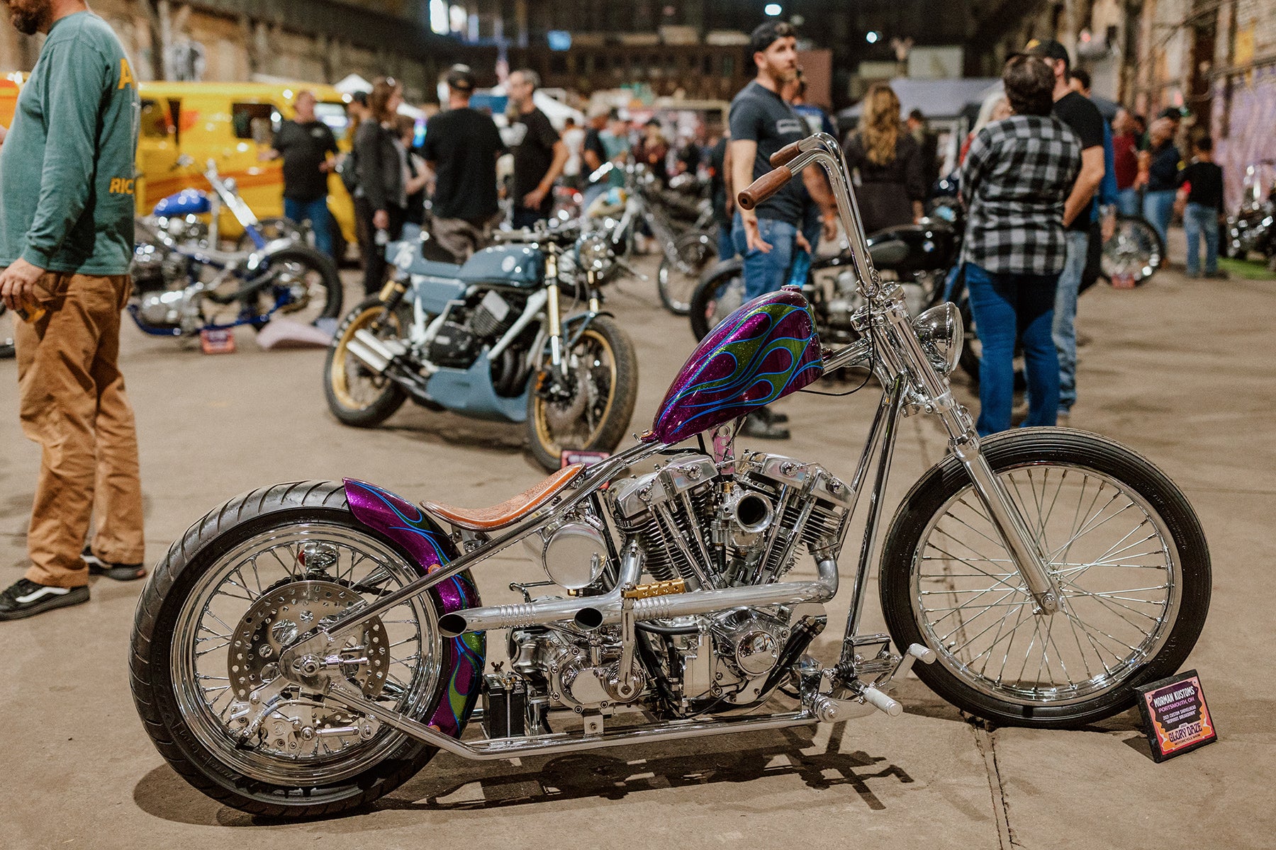 Glory Daze Vintage Custom Motorcycle Chopper Show Pittsburgh PA 2022