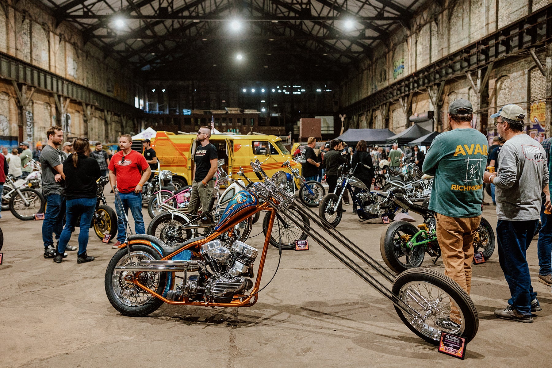 Glory Daze Vintage Custom Motorcycle Chopper Show Pittsburgh PA 2022