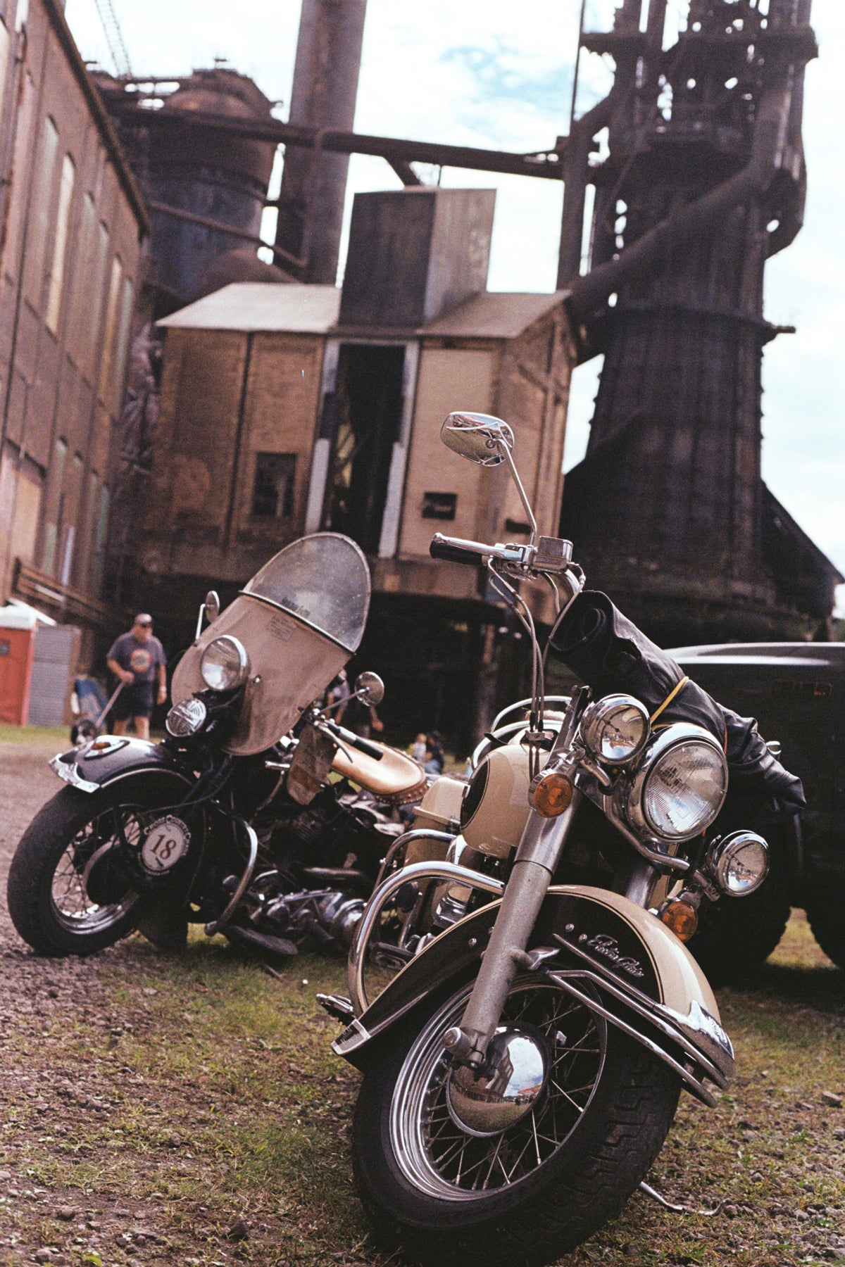 Glory Daze Motorcycle Show Pittsburgh 35mm film photos