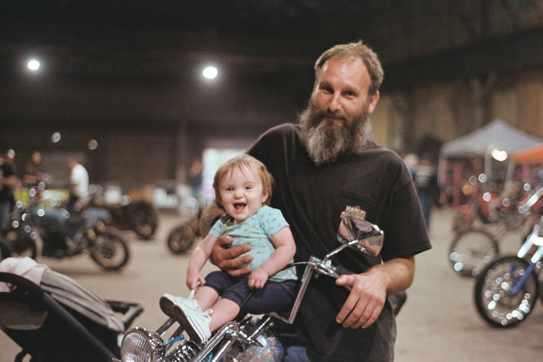 Glory Daze Motorcycle Show Pittsburgh 35mm film photos