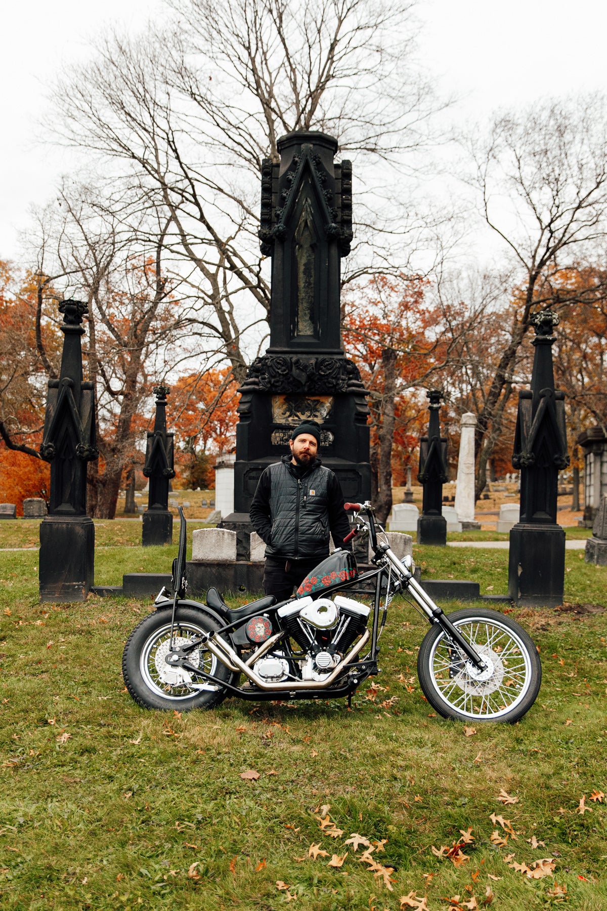 Glory Daze Motorcycle Show Pittsburgh Logan Allison Harley-Davidson Evo Chopper