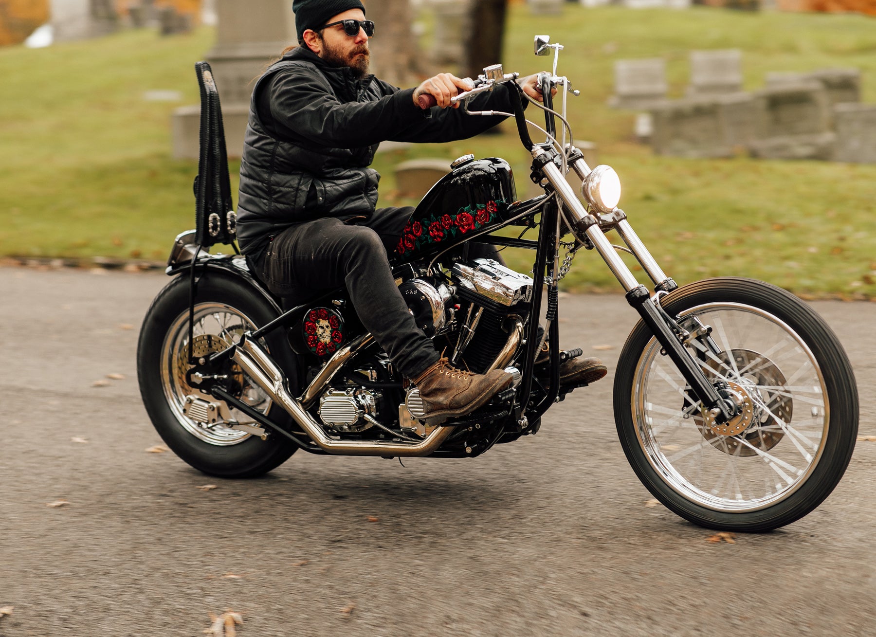 Glory Daze Motorcycle Show Pittsburgh Logan Allison Harley-Davidson Evo Chopper