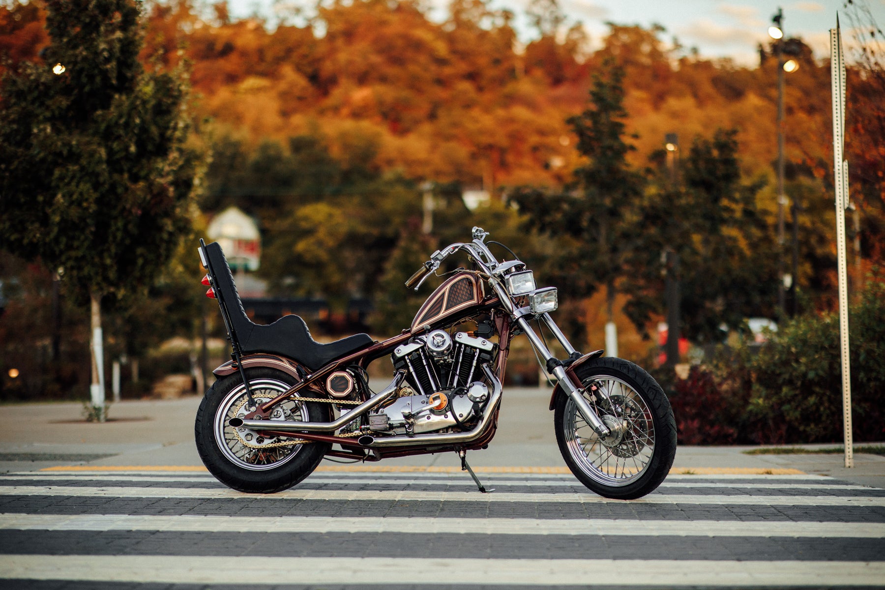 Glory Daze Motorcycle Show Pittsburgh Raymond Karhut Harley-Davidson Ironhead Sportster Chopper